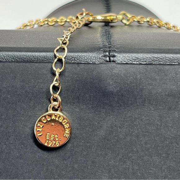 LC Liz Claiborne Southwestern Boho Beaded Statement Necklace 17-19" - Picture 7 of 12